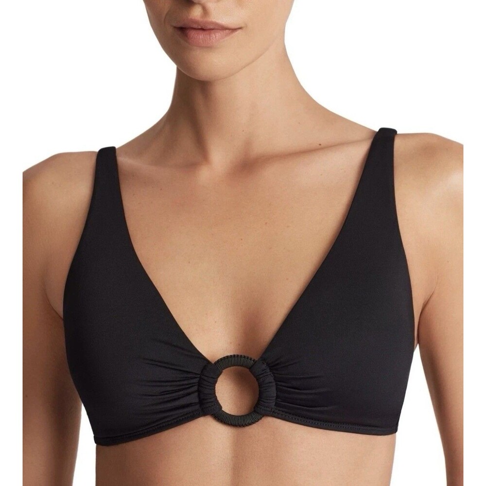 Lauren Ralph Lauren Women's Macrame-Ring Bikini Top Size 8 NWT